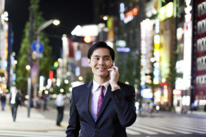 businessman getting loan