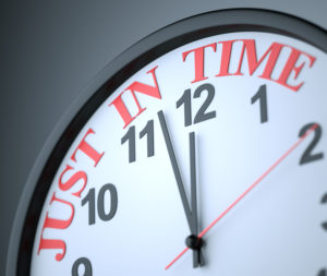 Clock counting down to 12:00