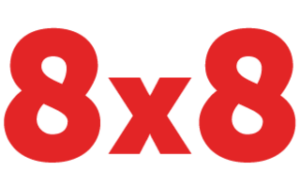 8 by 8 logo