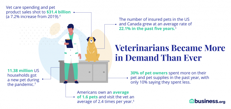 Vet and pet ownership stats