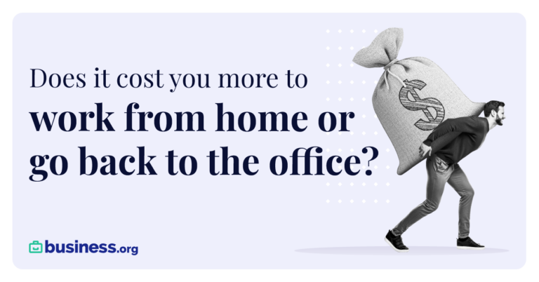 The cost of WFH vs. the office