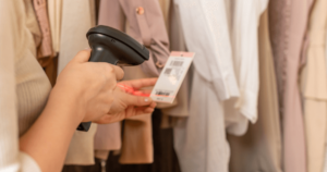 A barcode scanner is technology that is standardized now for small businesses.