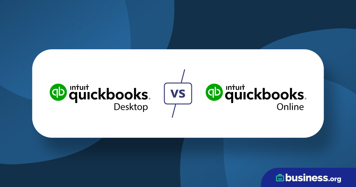 QuickBooks Online vs. QuickBooks Desktop 2023